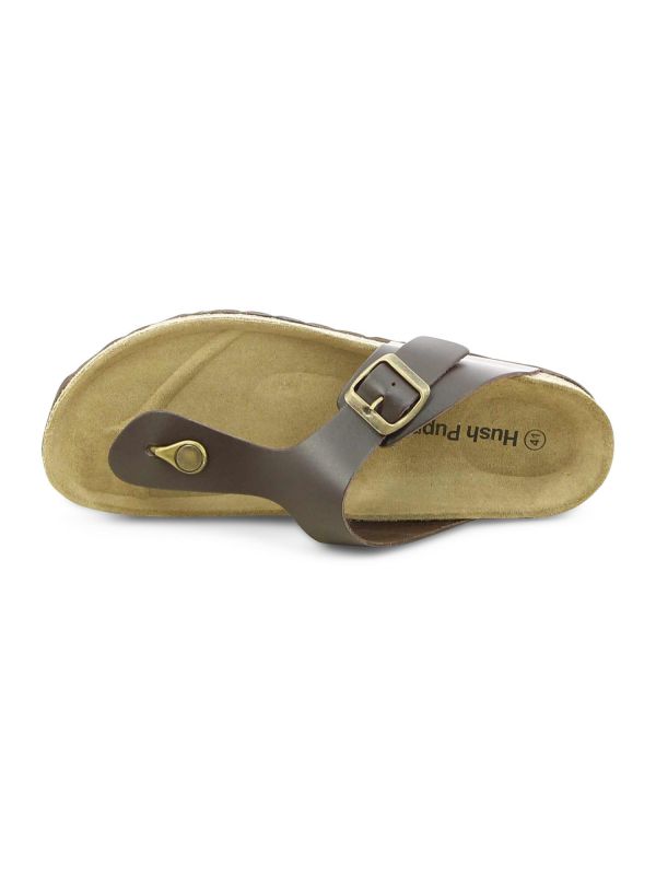 כפכפי אצבע עם אבזם לגברים