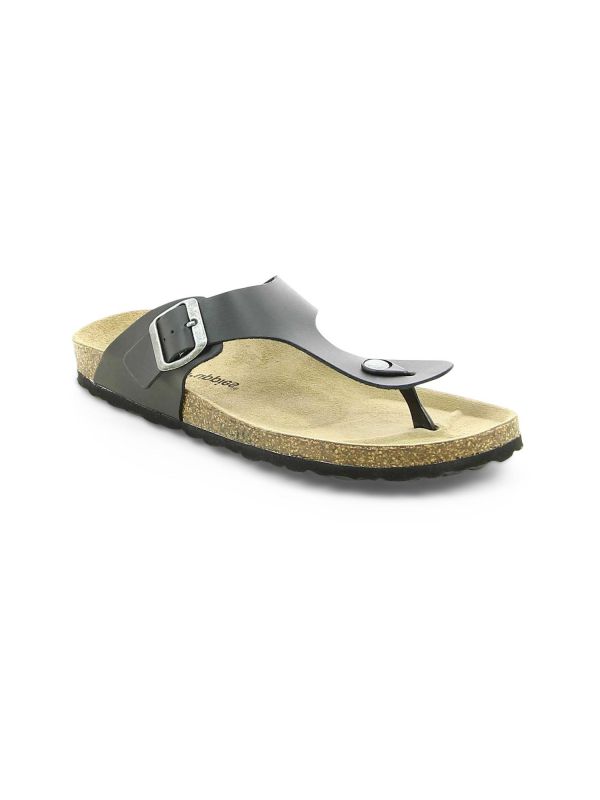 כפכפי אצבע עם אבזם לגברים