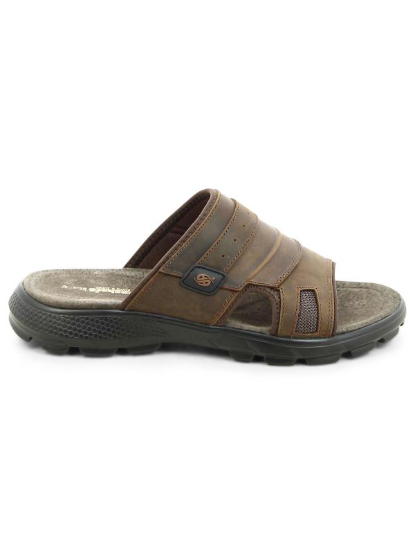 כפכפים עם רצועה רחבה לגברים