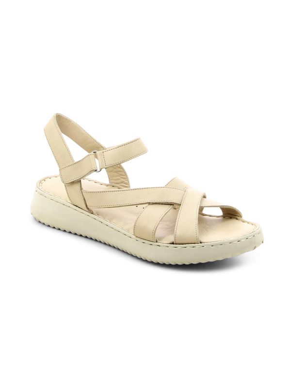 סנדלים קז’ואליים עם רצועות מוצלבות לנשים