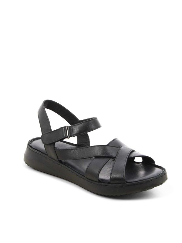 סנדלים קז’ואליים עם רצועות מוצלבות לנשים