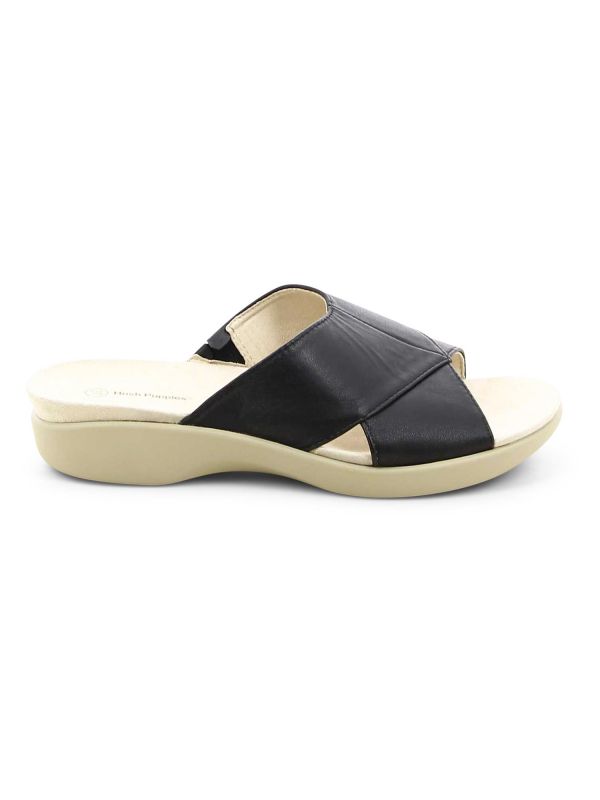 כפכפי נוחות עם רצועות לנשים