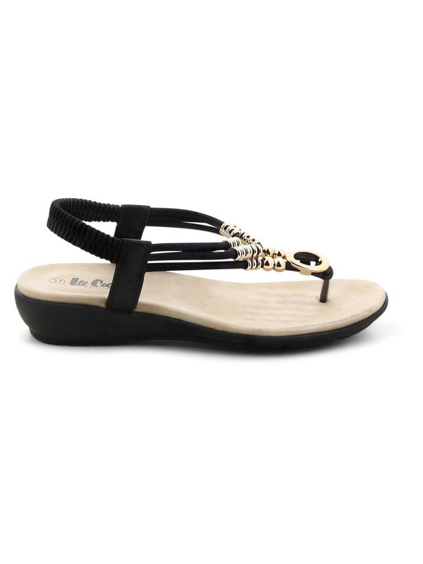 סנדלי אצבע שטוחים אופנתיים לנשים