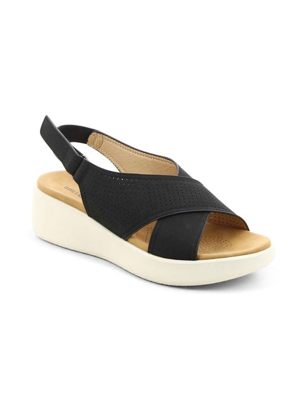 סנדלי רוקי עם רצועות מוצלבות