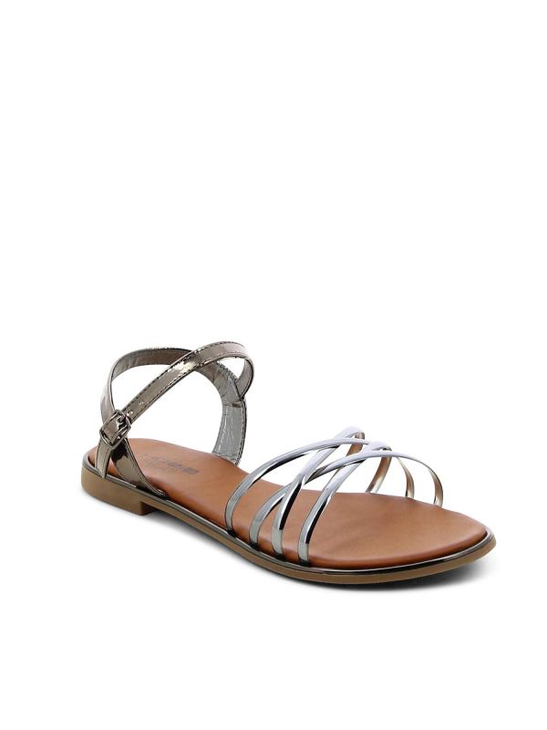 סנדלים שטוחים אופנתיים לנשים