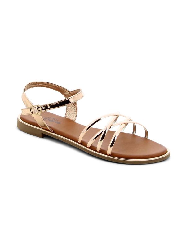 סנדלים שטוחים אופנתיים לנשים