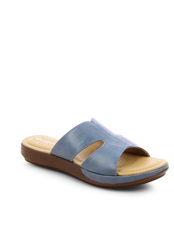 כפכפי נוחות עם רצועות מוצלבות לנשים