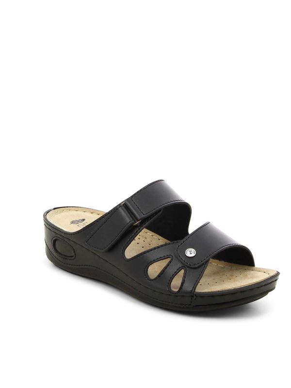 כפכפי נוחות לנשים עם עקב רוקי