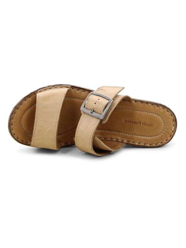 כפכפי נוחות לנשים עם שתי רצועות ועקב