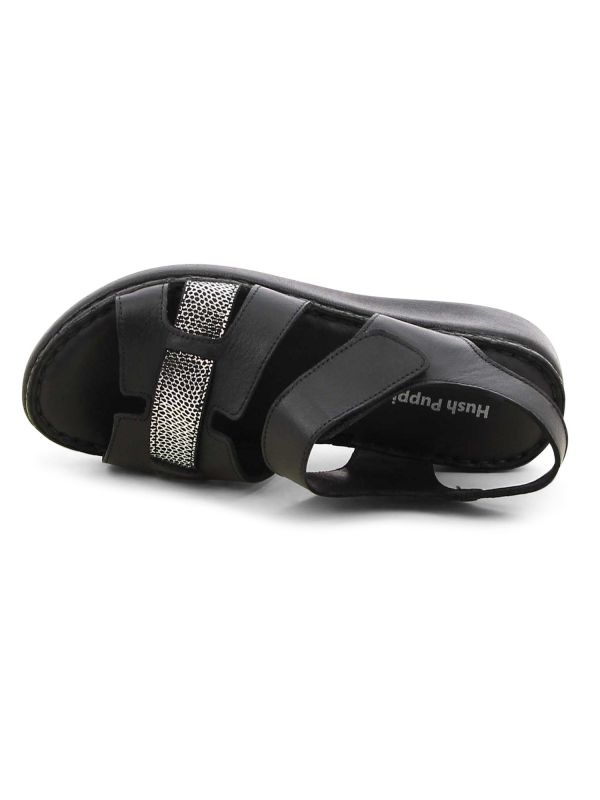 סנדלים מעוצבים עם רצועה נוצצת