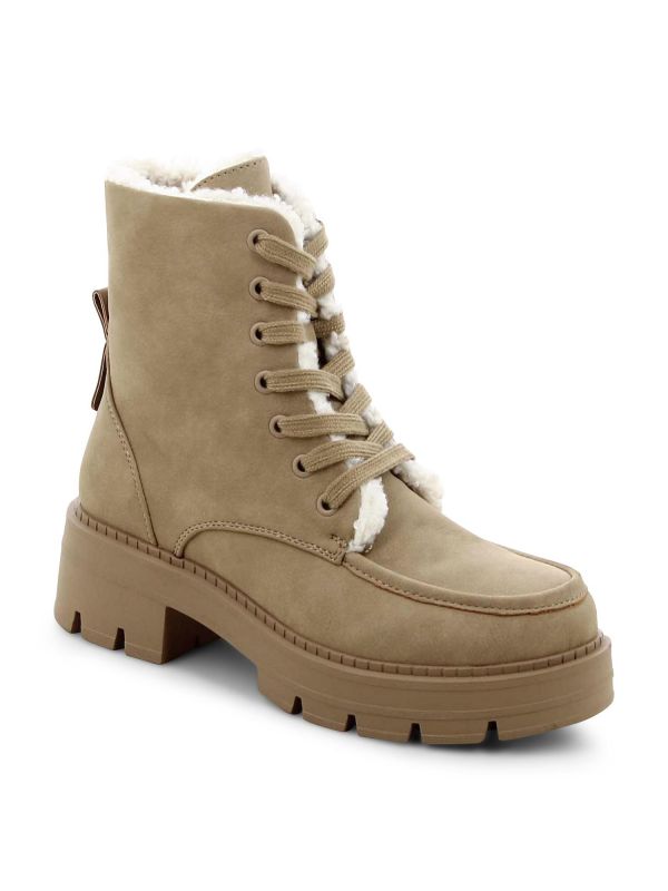 מגפונים מעוצבים עם צמר פנימי