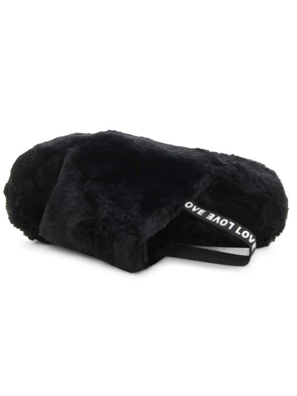 נעלי בית פתוחות פרווה