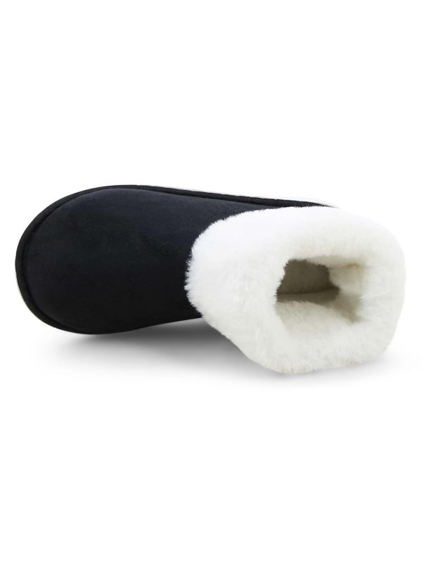 נעלי בית עם פרווה