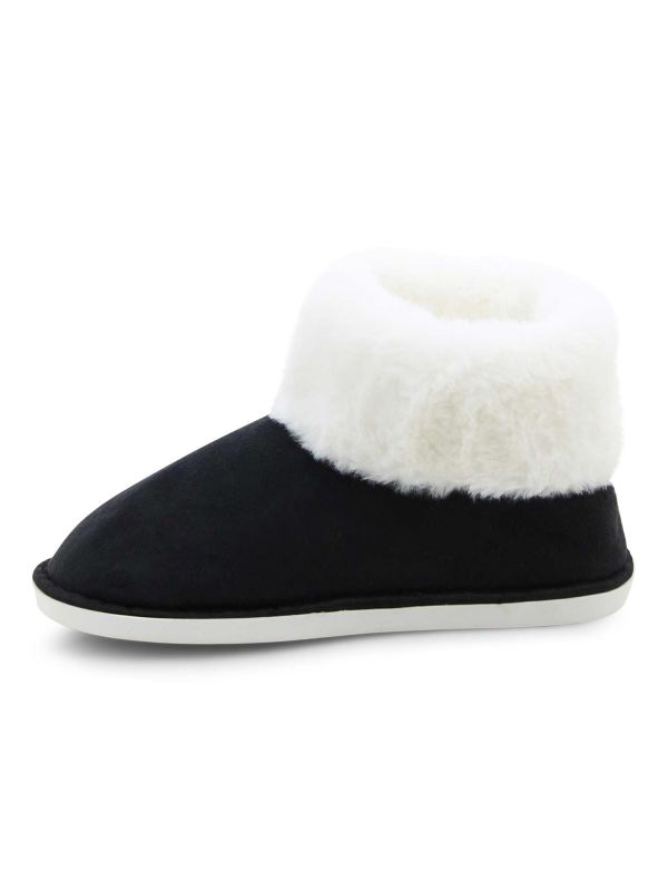 נעלי בית עם פרווה