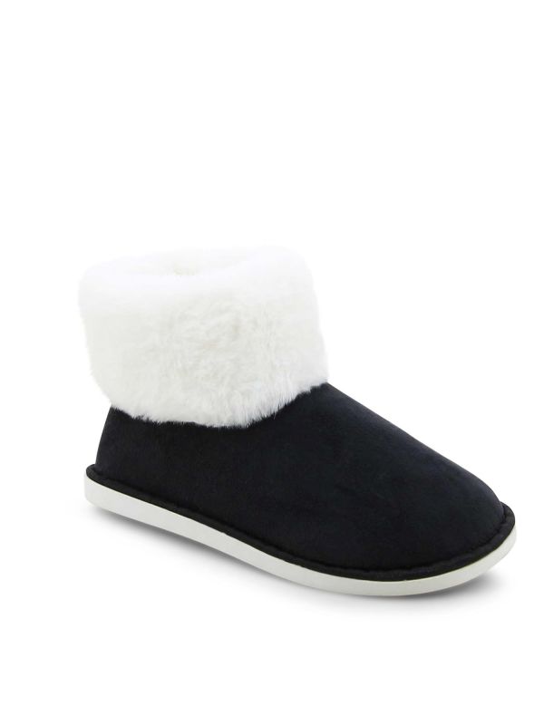 נעלי בית עם פרווה