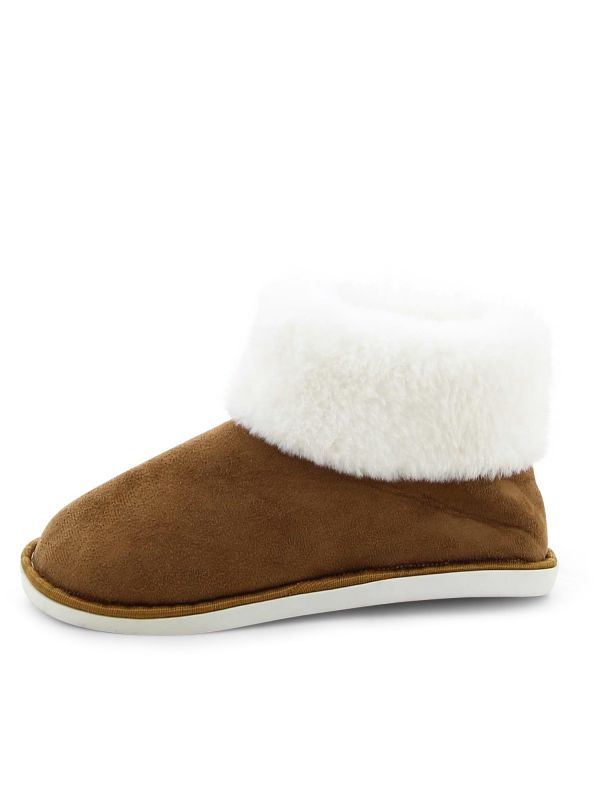 נעלי בית עם פרווה