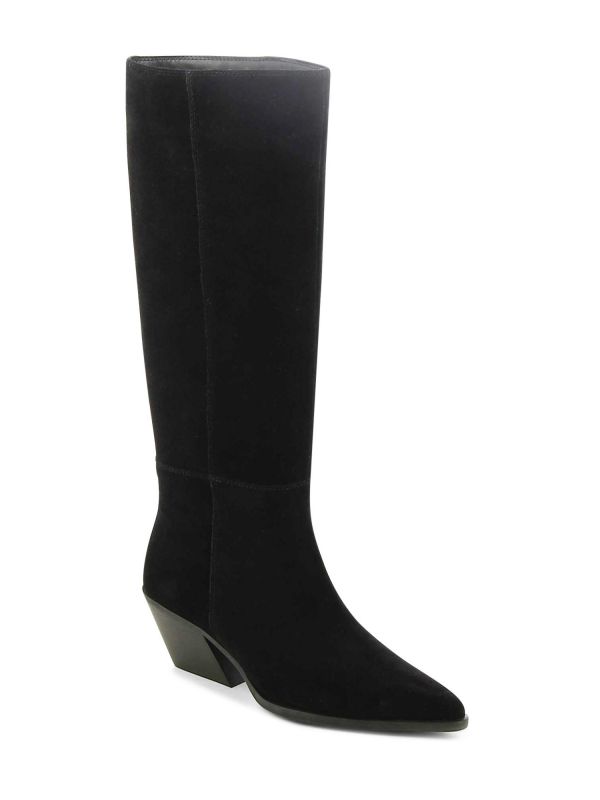 מגפי עקב במראה זמש