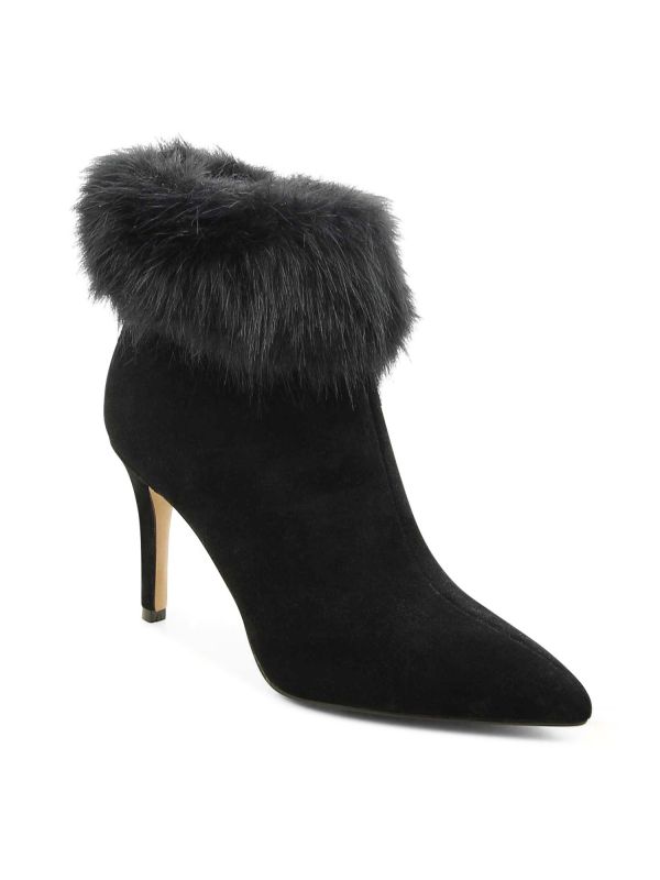 מגפוני עקב עם פרווה EVIE