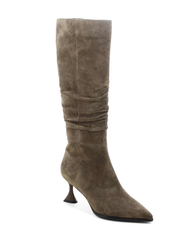 מגפי עקב עם כיווצים