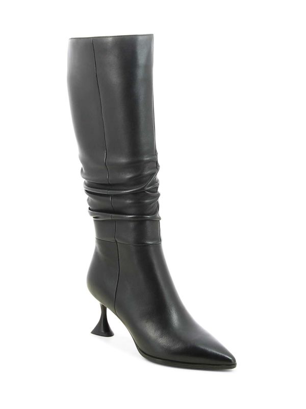 מגפי עקב עם כיווצים