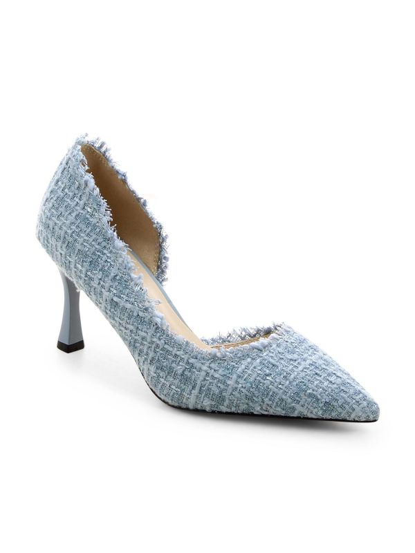 נעלי סירה מאריג בסגנון טוויד