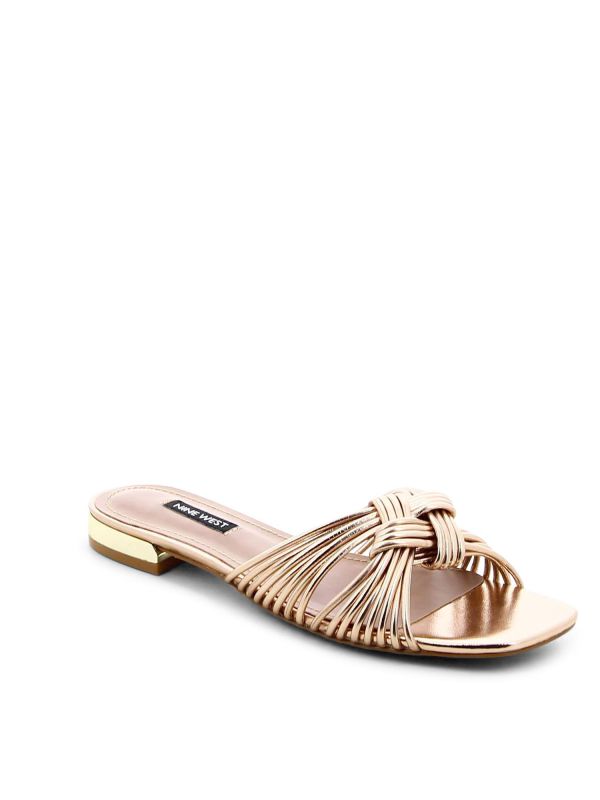 כפכפים עם רצועות דקות מוצלבות ADRIANA