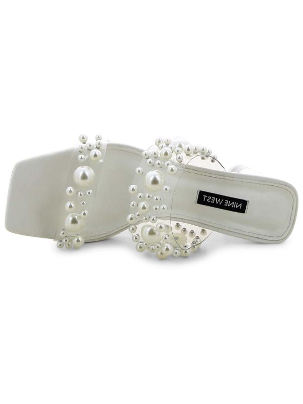 כפכפי עקב עם פנינים MONICA