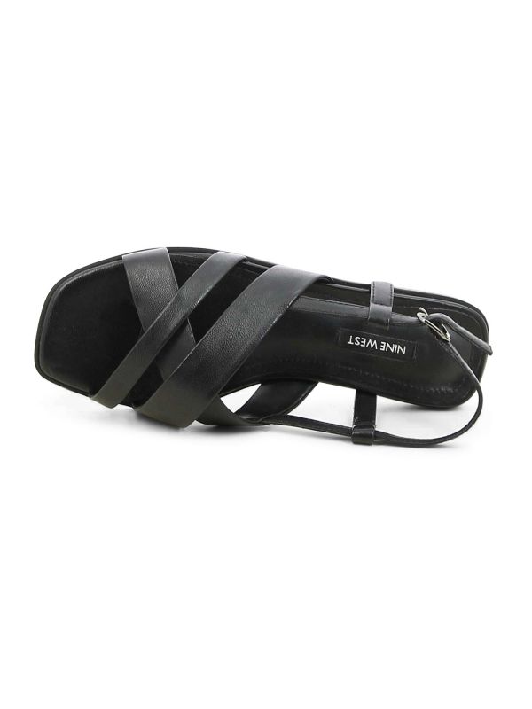 סנדלים שטוחים עם רצועות מוצלבות ROSA