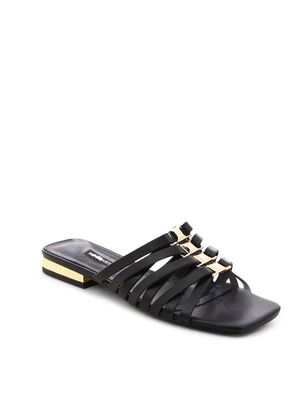 כפכפים שטוחים עם רצועות MIKA