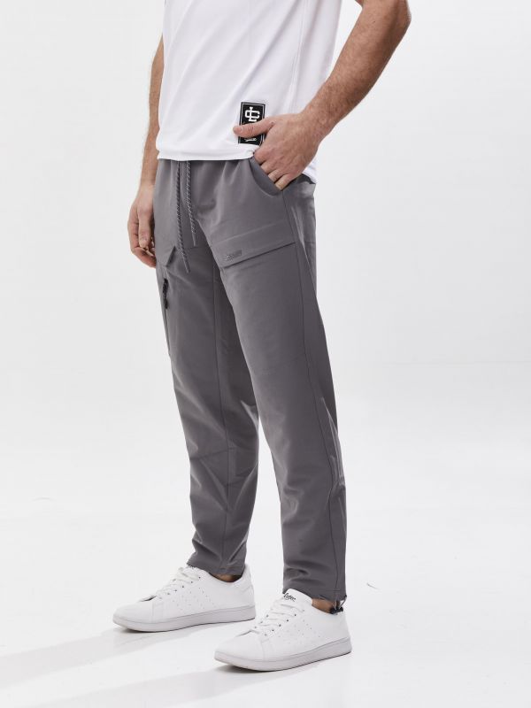 מכנסי קארגו חתך כפול לגבר