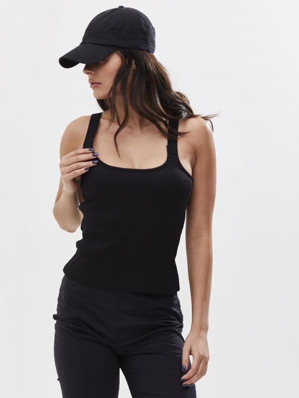 גופייה לנשים מבד ריב