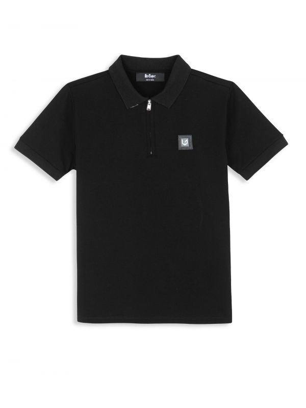 חולצת פולו עם רוכסן לילדים