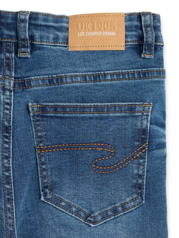 מכנסי ג’ינס ארוכים עם קרעים לילדות