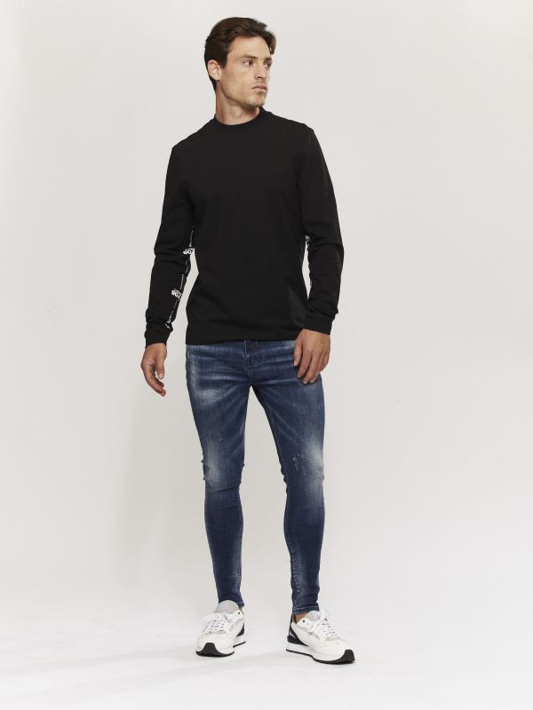 ג’ינס COLIN כחול- לבן לגברים