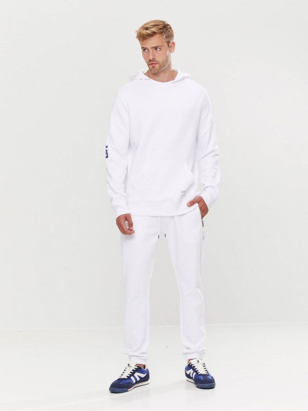 מכנסי טרנינג עם כיסי רוכסן לגברים