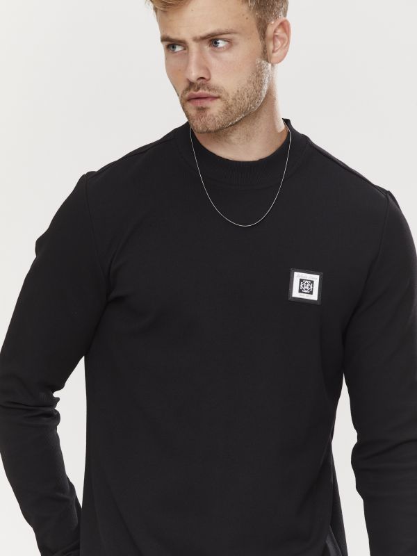 טי שירט ארוכה לגברים עם הדפס