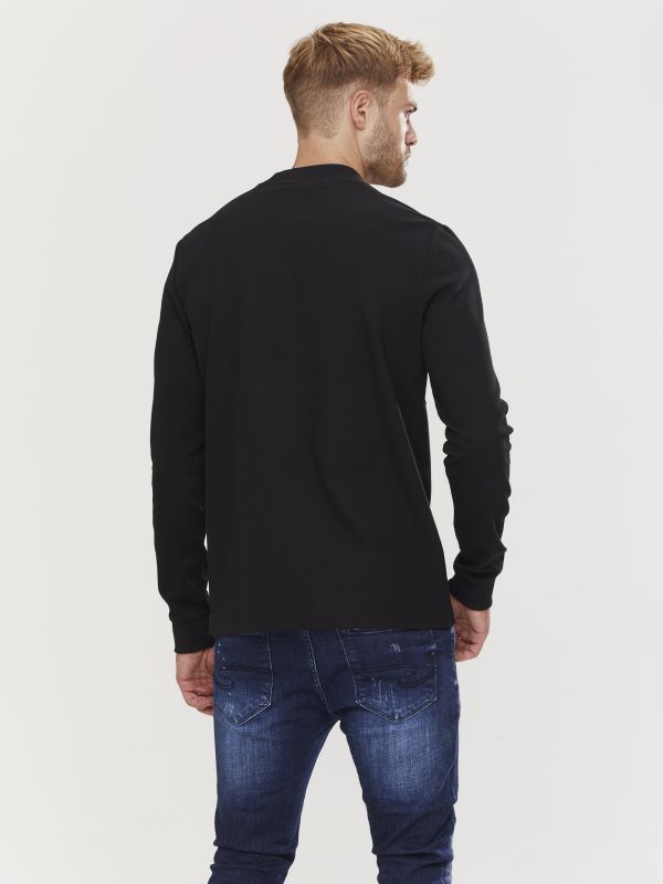 טי שירט ארוכה לגברים עם הדפס