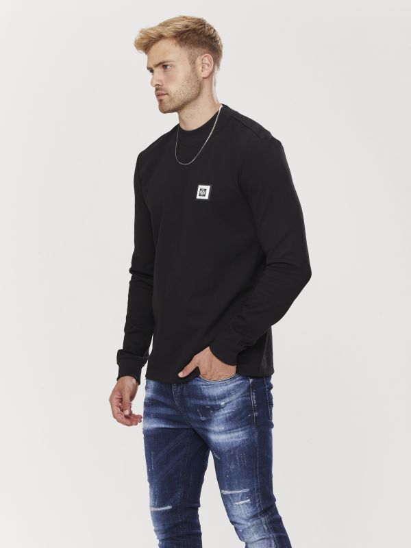 טי שירט ארוכה לגברים עם הדפס