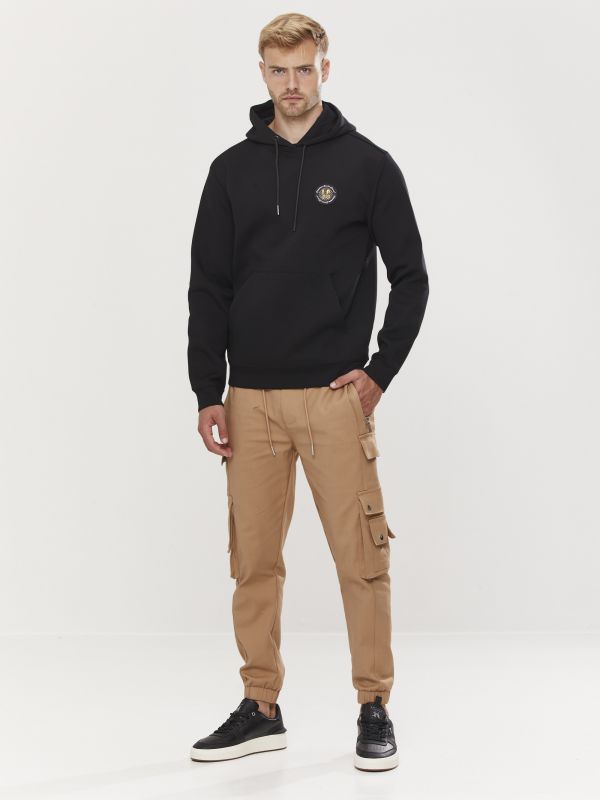 סווטשירט קנגורו עם קפוצ’ון לגברים