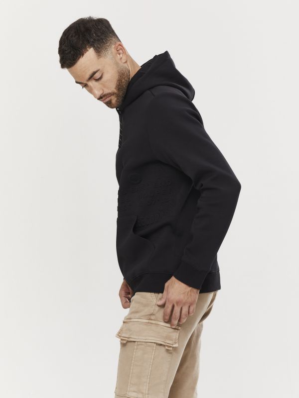 סווטשירט לגברים עם דוגמא תלת ממדית