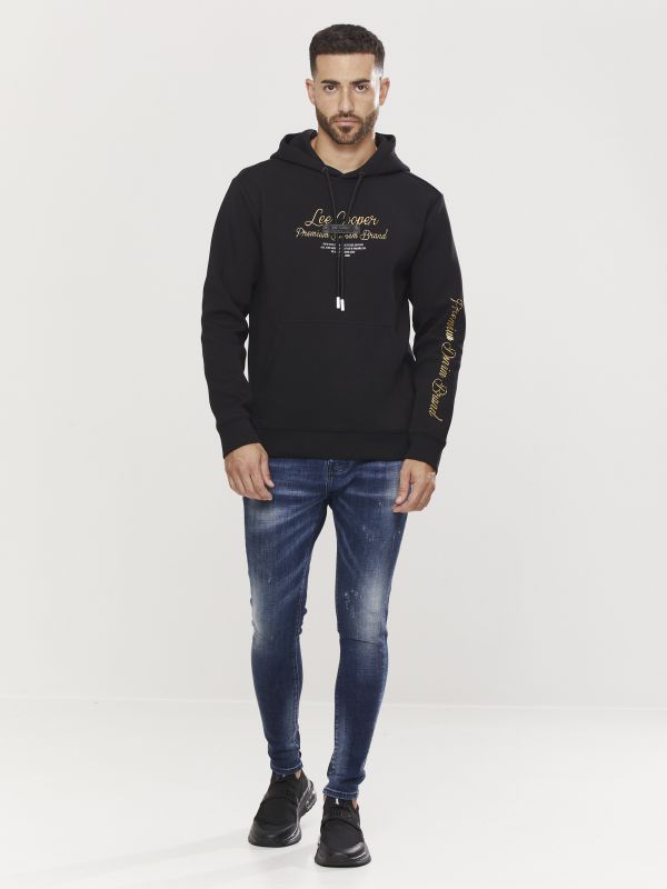 סווטשירט קנגורו עם קפוצ’ון לגברים