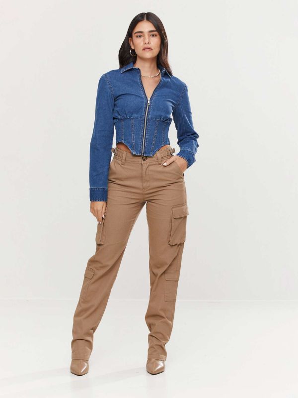 מכנסי CARGO לנשים