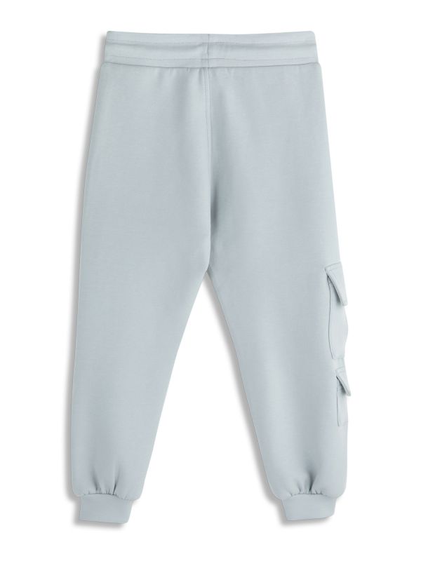 מכנסיים ספורטיביים עם כיסי צד לילדים