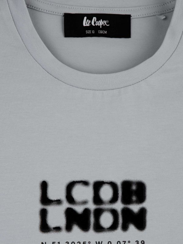 טי שירט שרוולים ארוכים עם הדפס לילדים