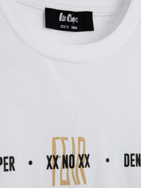 טי שירט כותנה אוברסייז לילדים