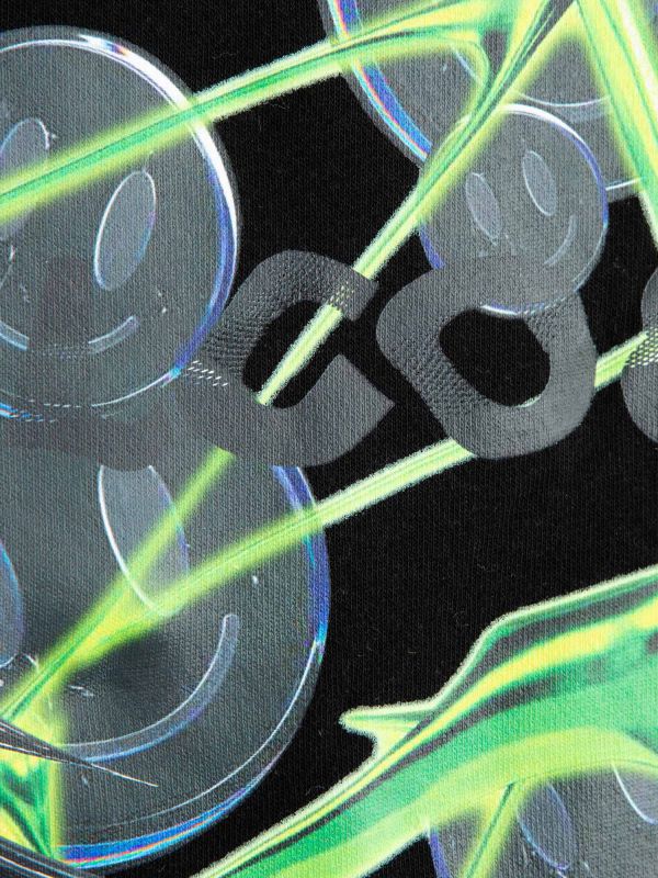 סווטשירט קוצ’ון עם הדפס דו צדדי לילדים