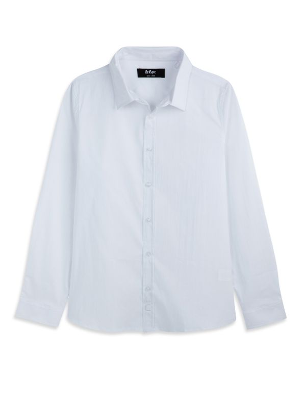 חולצה מכופתרת עם צווארון לילדים