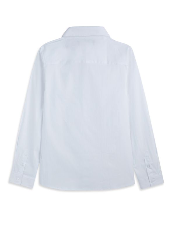 חולצה מכופתרת עם צווארון לילדים