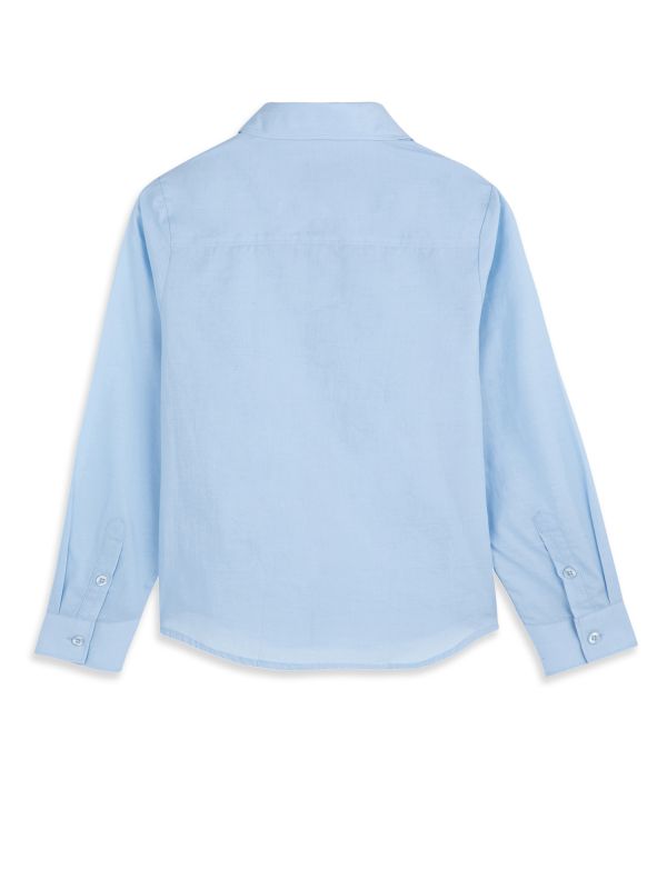 חולצה מכופתרת אוקספורד לילדים