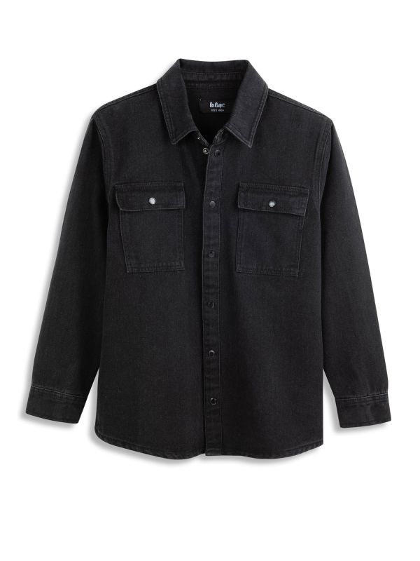 חולצת ג’ינס מכופתרת לילדים